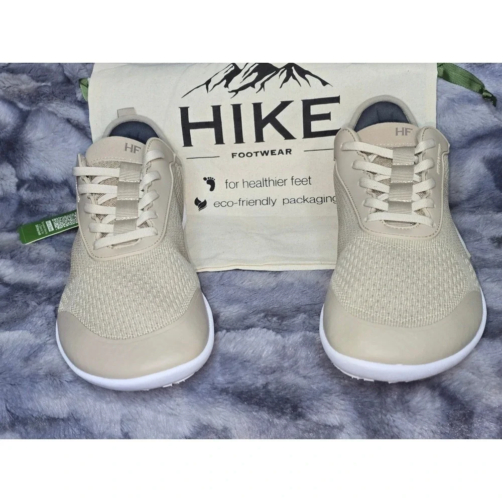 NWT HIKE Footwear Stride (Unisex) Sneaker Beige Barefoot ‎ Womens EU 37/ US 7